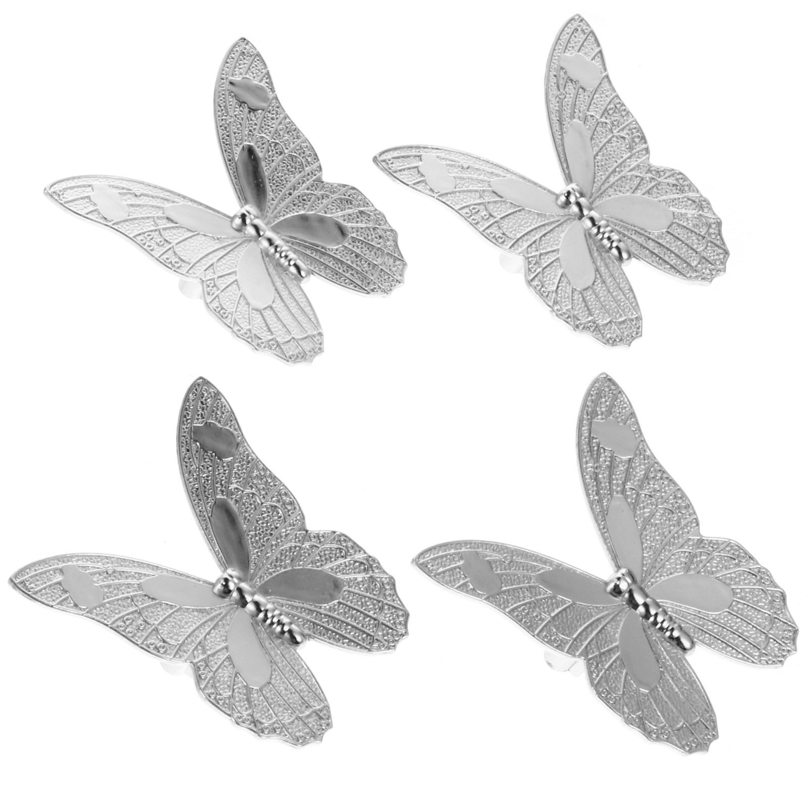 Vintage Furniture Hardware Replacement - 4pcs Zinc Alloy Butterfly H les