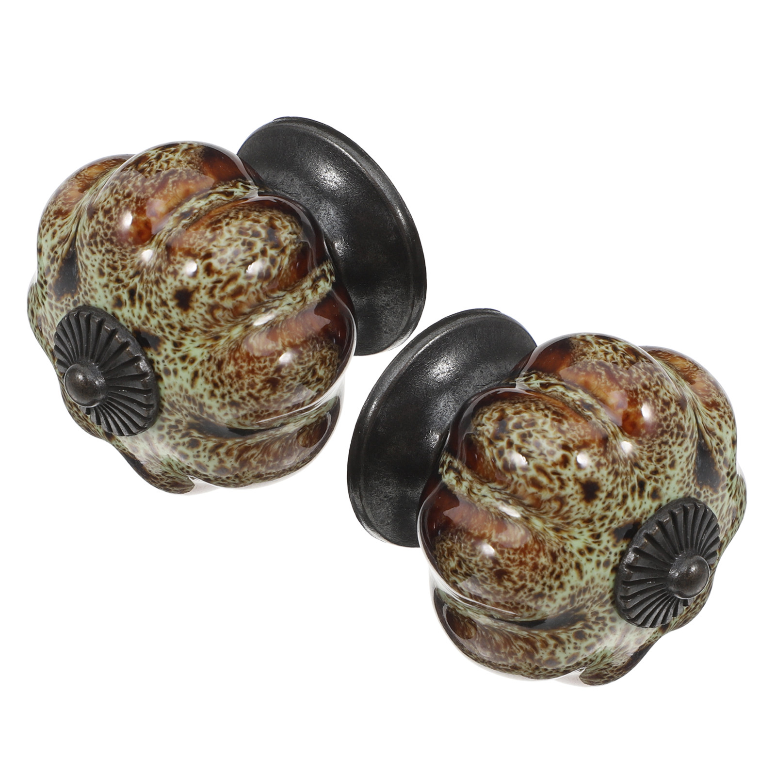 Vintage Furniture Hardware Replacement - 2Pcs Vintage Cabinet Pull Handles Ceramic