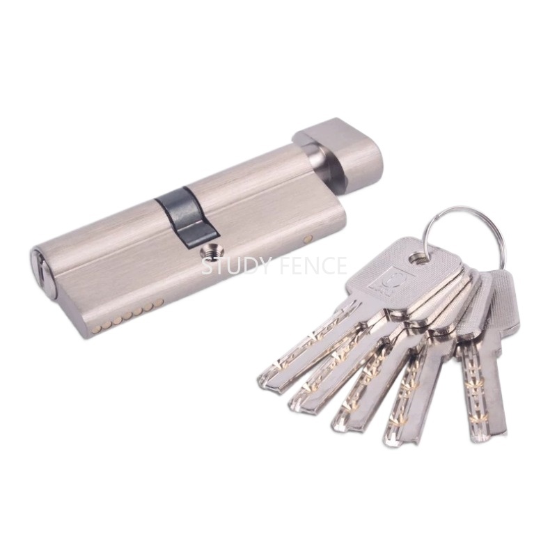 Furniture Hardware Fitting - 1pc Metal Door Lock Core Single-sided