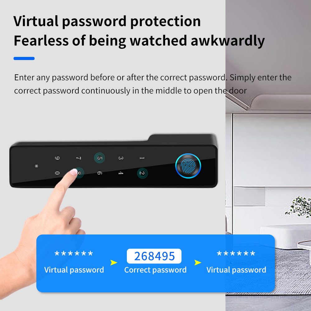 Minimalist Electronic Fingerpr - Furniture Hardware Locks recensie en prijs