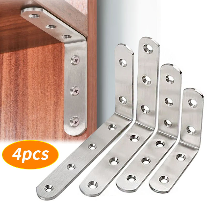 4pcs Right Angle Brackets, L-S - Used Furniture Hardware recensie en prijs