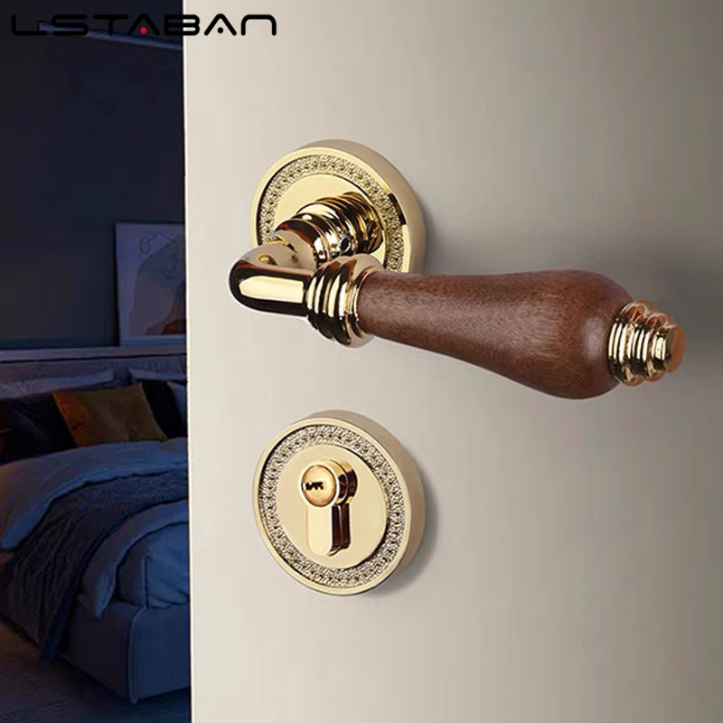 Euro Walnut Wood Handle Door L - Furniture Hardware Locks recensie en prijs