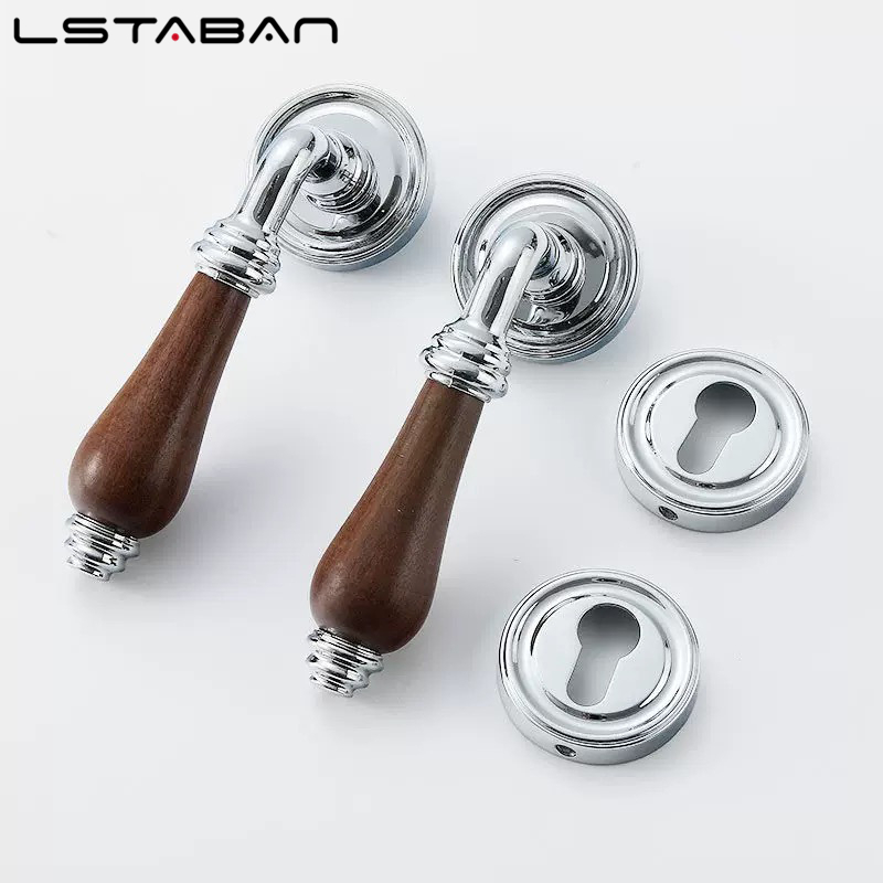 Euro Walnut Wood Handle Door L - Furniture Hardware Locks recensie en prijs