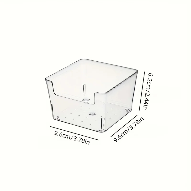 7pcs Transparent Plastic Cosme - Drawer Organizer Peg recensie en prijs