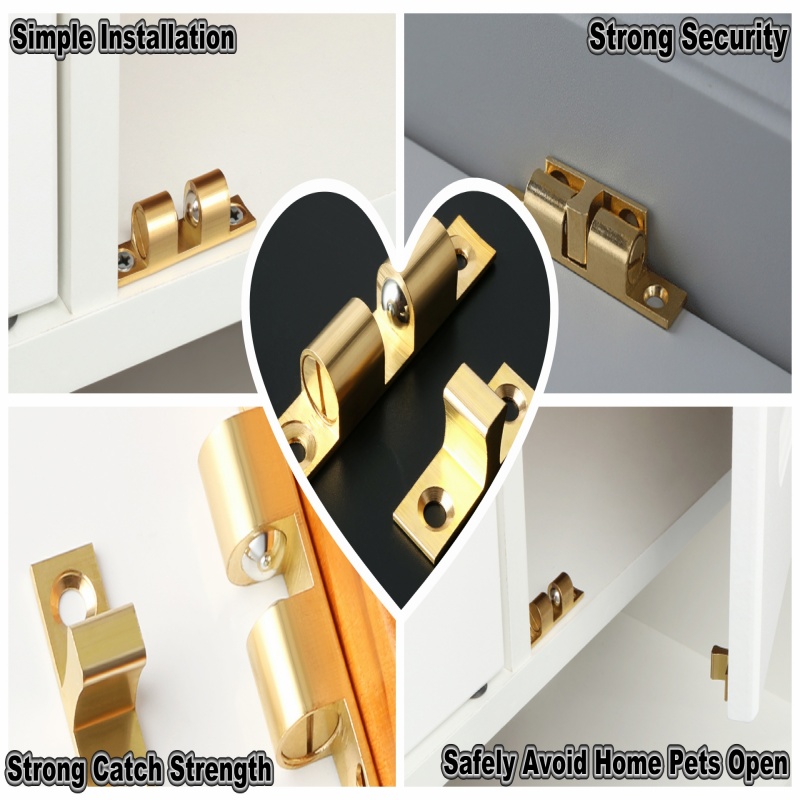 3/6pcs Cabinet Closet Door Bal - Furniture Hardware Locks recensie en prijs