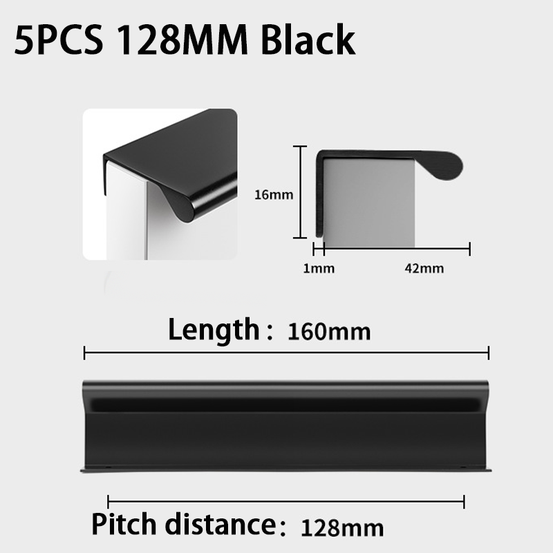 5PCS Side-mounted Handle Alumi - Furniture Hardware China recensie en prijs