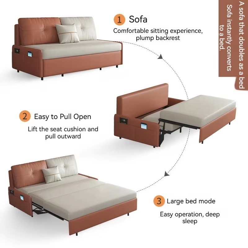 Multifunctional three-fold fli - Furniture Hardware For Bed recensie en prijs