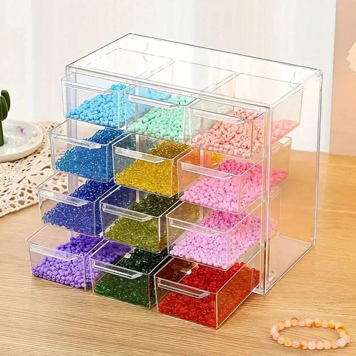 Acrylic Large Capacity Drawer  - Drawer Organizer Peg recensie en prijs