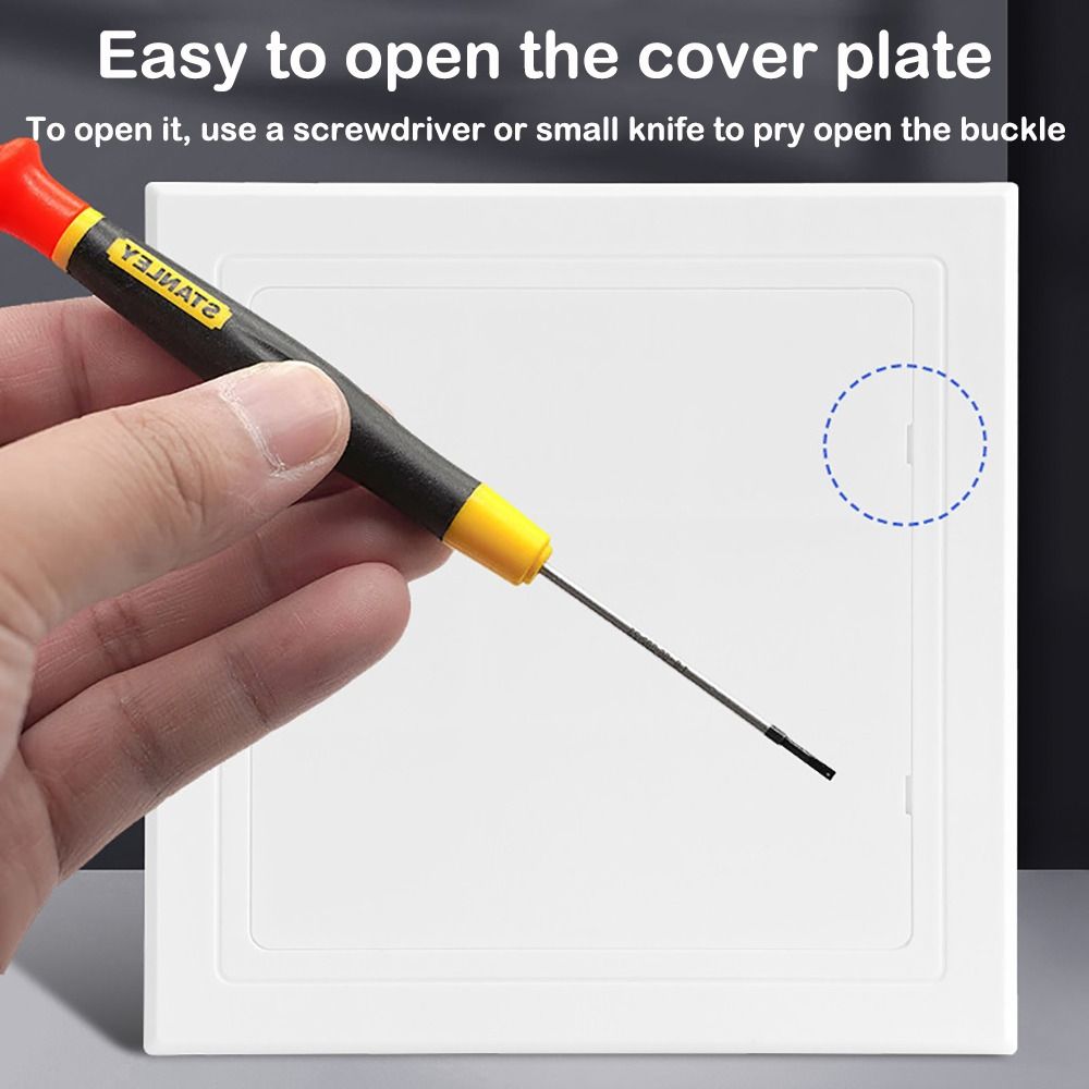 1pc Self-adhesive Access Panel - Furniture Hardware Fitting recensie en prijs