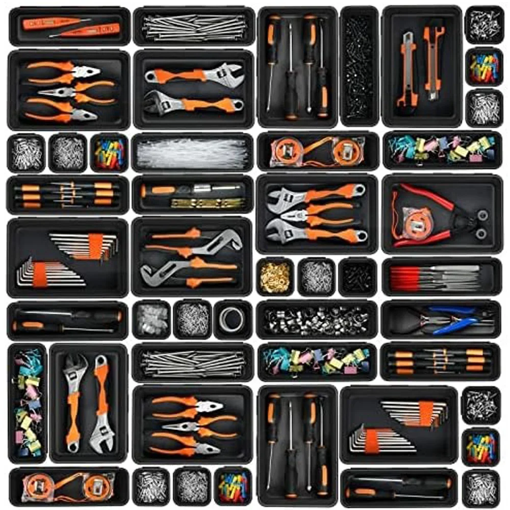 32PCS Desk Drawer Organizers 3 - Drawer Organizer Peg recensie en prijs