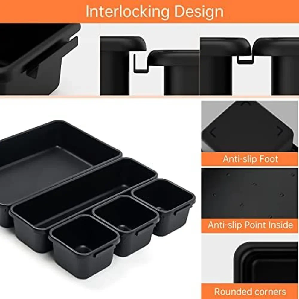 32PCS Desk Drawer Organizers 3 - Drawer Organizer Peg recensie en prijs