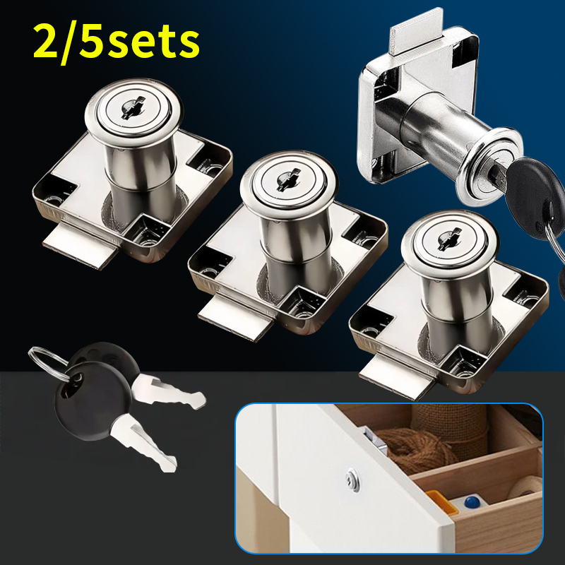 2/5 Sets of Drawer Locks with  - Used Furniture Hardware recensie en prijs