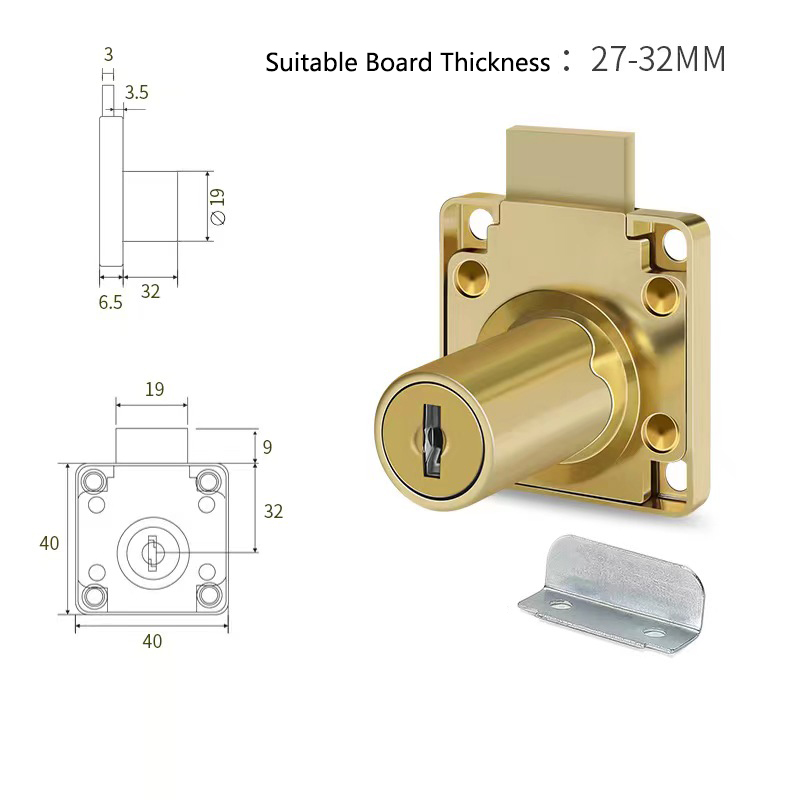Yutoko High-grade Desk Drawer  - Furniture Hardware Locks recensie en prijs