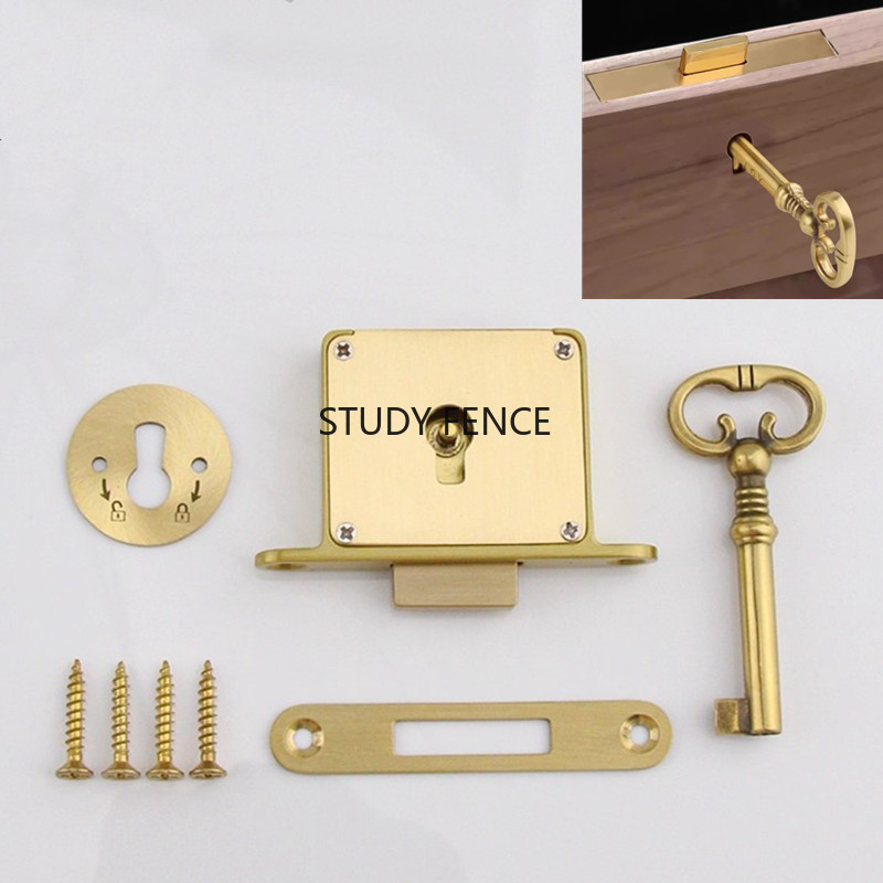1PC Antique Metal Drawer Lock  - Furniture Hardware Locks recensie en prijs