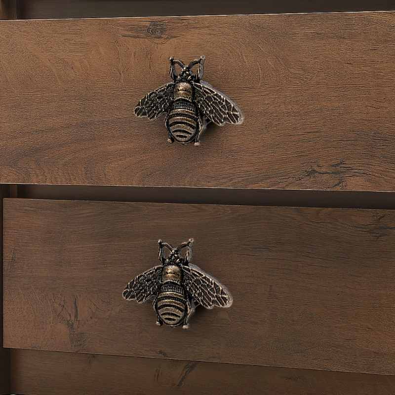 2 Vintage Bee Cabinet Handles, - Used Furniture Hardware recensie en prijs