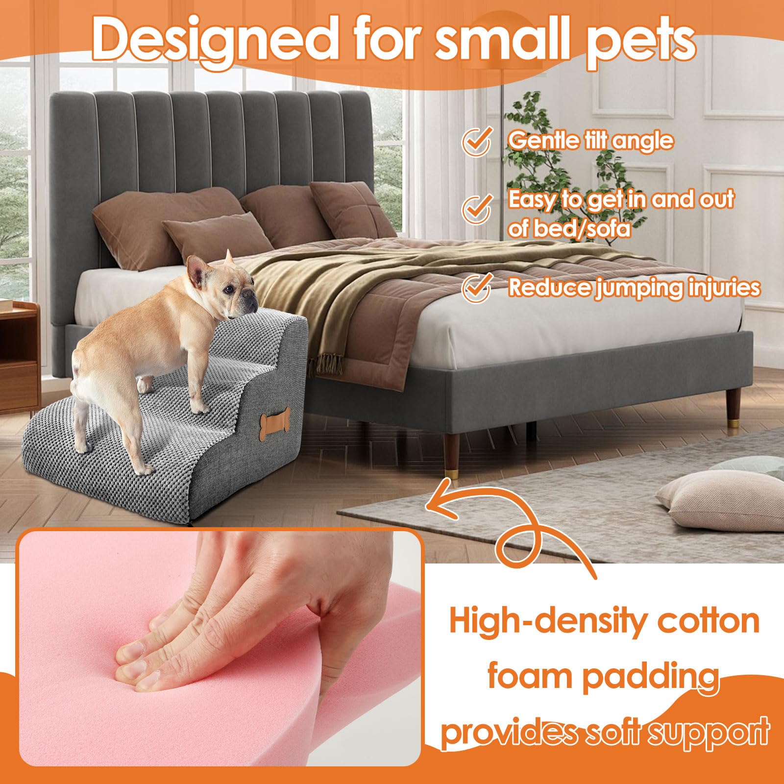 Ladder Puppys Stairs Pets Bone - Furniture Hardware For Bed recensie en prijs