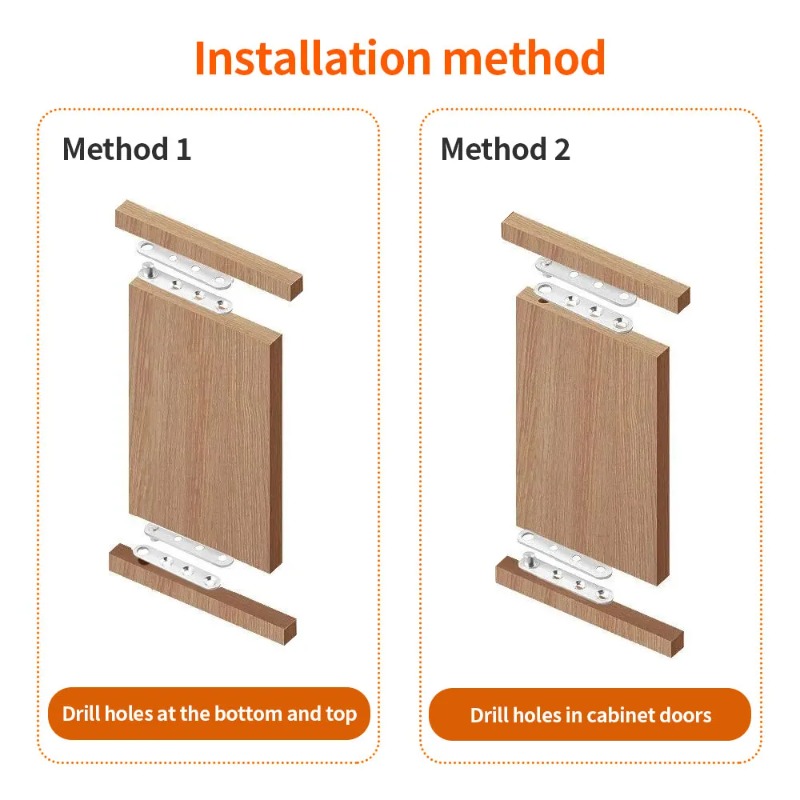 4/8/10 Pcs Rotating Hinges, Us - Used Furniture Hardware recensie en prijs