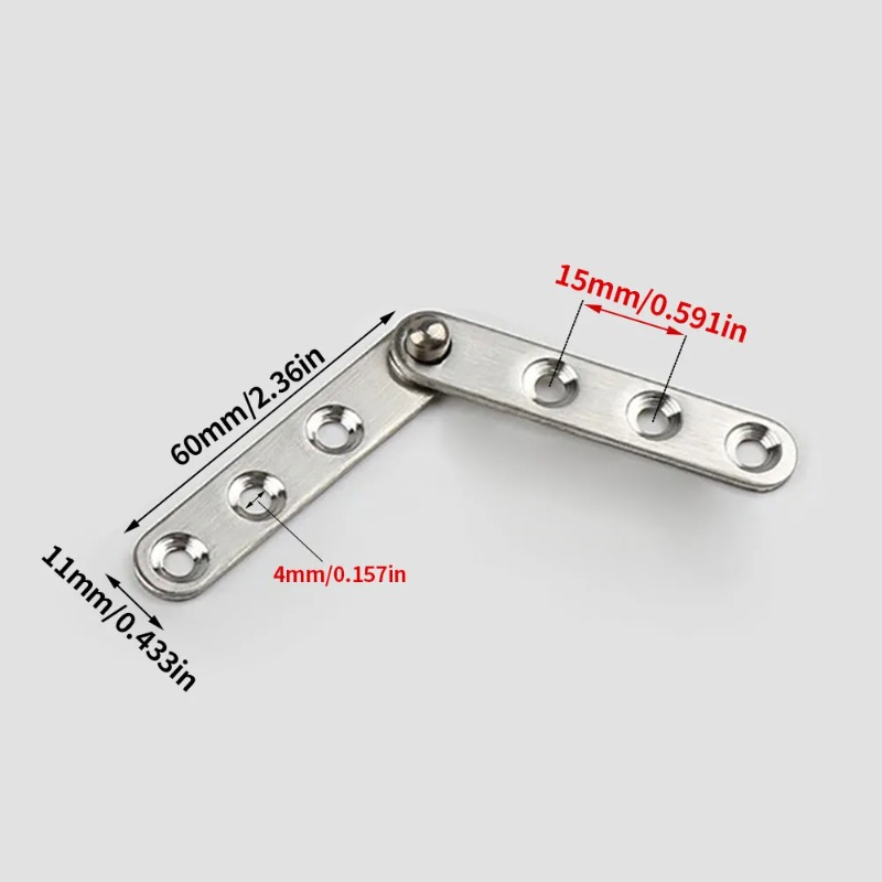 4/8/10 Pcs Rotating Hinges, Us - Used Furniture Hardware recensie en prijs